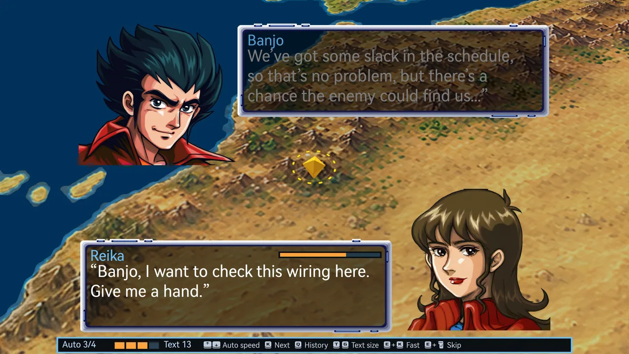Dialogue reader